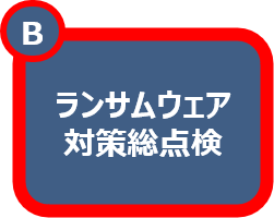 ランサムウェア対策総点検